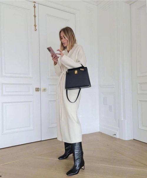 白色长款大衣搭配图片,优雅冬季的时尚演绎 第3张 白色长款大衣搭配图片,优雅冬季的时尚演绎 第3张