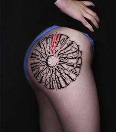 女明星屁股纹身图片,女明星屁股纹身美艳瞬间